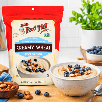 Bob's Red Mill Creamy Hot Cereal 1.5 Pound (Pack of 4)