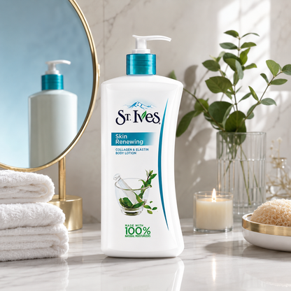 St. Ives Skin Renewing Body Lotion Collagen Elastin 21 oz (Pack of 5)