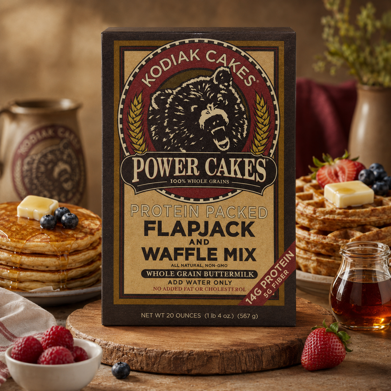 Kodiak Cakes Power Cakes Flapjack and Waffle Mix 20 oz