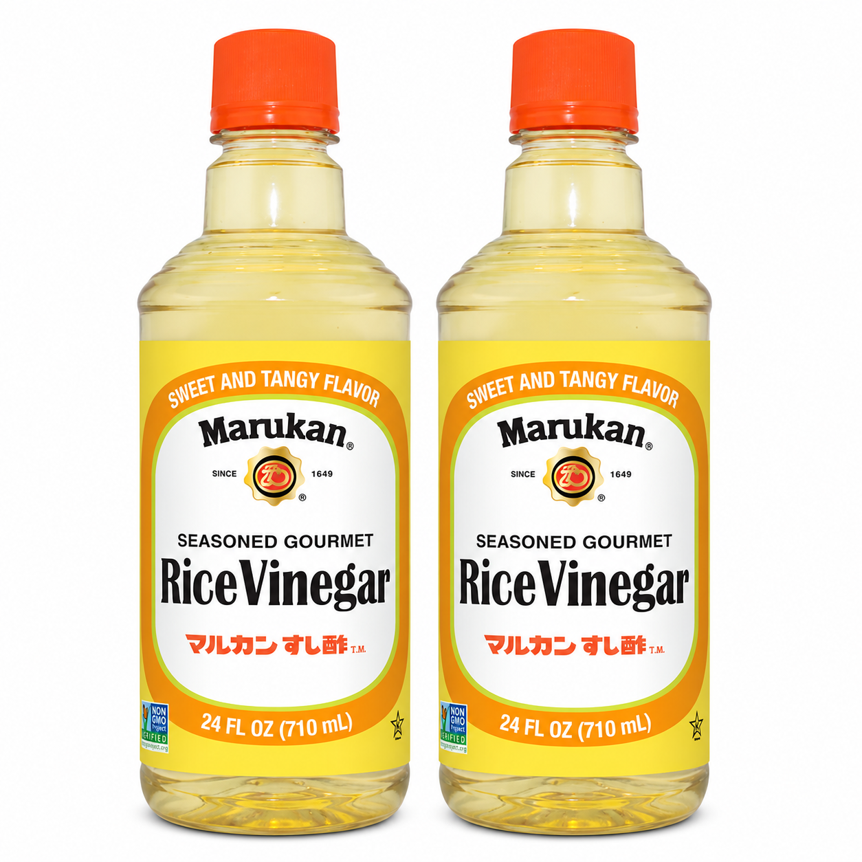 Marukan Seasoned Gourmet Rice Vinegar PET Bottle 24 oz
