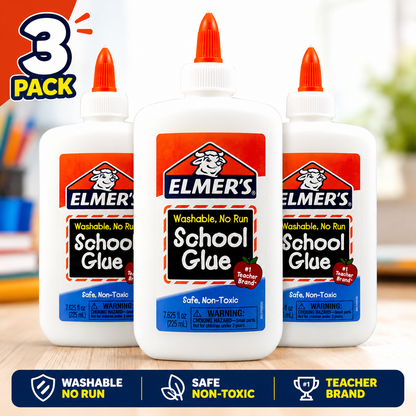 Elmer's School Glue White 7.63 oz