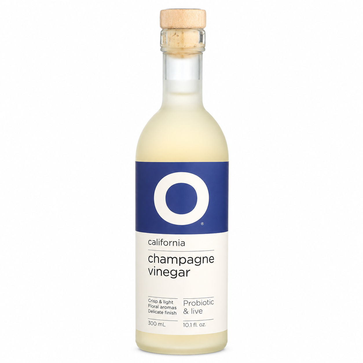 O Olive Oil California Champagne Vinegar 10.1 fl oz