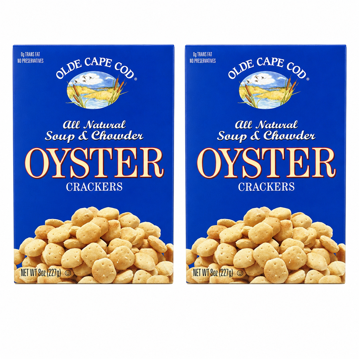 Olde Cape Cod Oyster Crackers, Soup & Chowder, Multi-Pack 8 oz (Pack of 2)