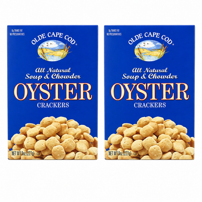 Olde Cape Cod Oyster Crackers, Soup & Chowder, Multi-Pack 8 oz (Pack of 2)