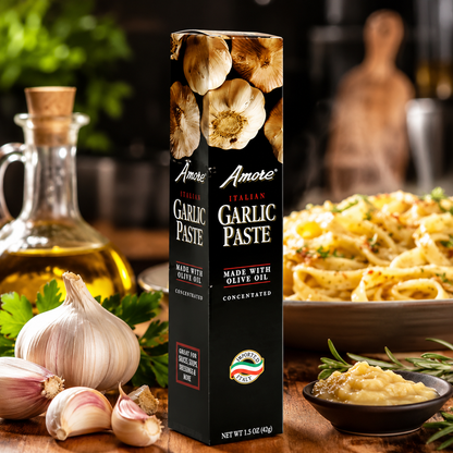 Amore Garlic Paste 3.2-oz Tubes