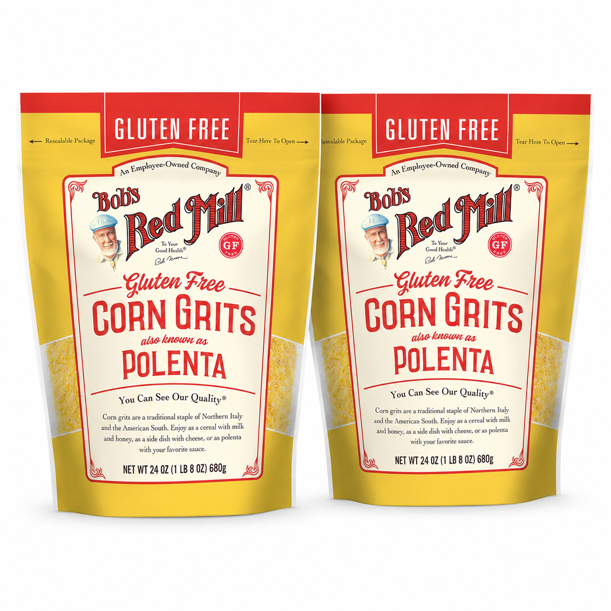 Bob's Red Mill Gluten Free Polenta Corn Grits 24 oz