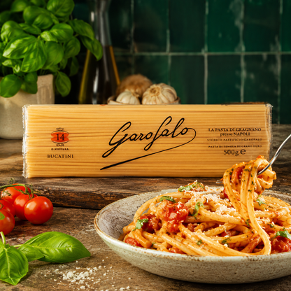GAROFALO Bucatini Noodle No.14 16 oz