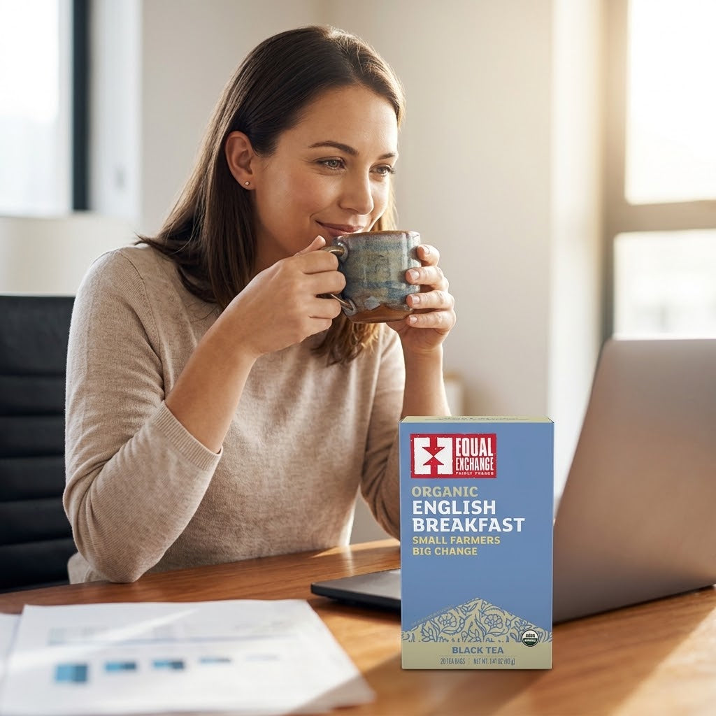 Equal Exchange Black, English Breakfast Tea 20 Bags Equal Exchange