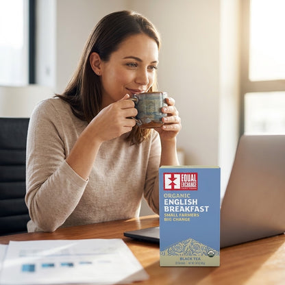 Equal Exchange Black, English Breakfast Tea 20 Bags Equal Exchange