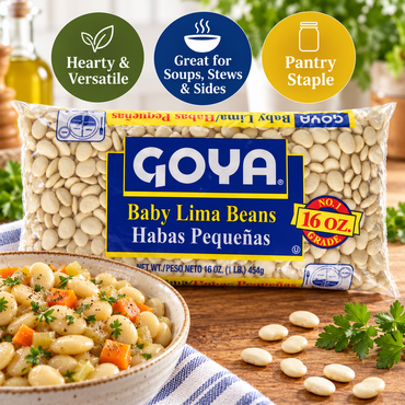 Goya Baby Lima/Habas Pequenas 16 oz (Pack of 3). Goya