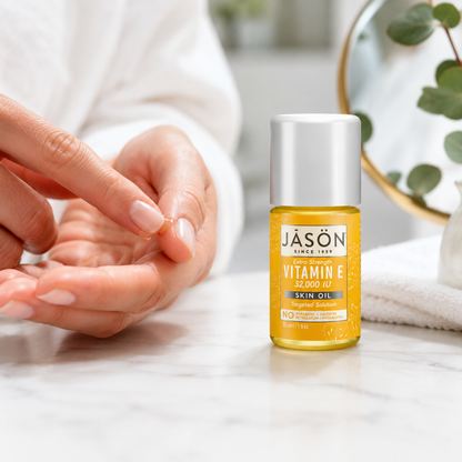 JASON Natural Vitamin E 32 000 IU Extra Strength Skin Oil Targeted Solution 1 fl oz