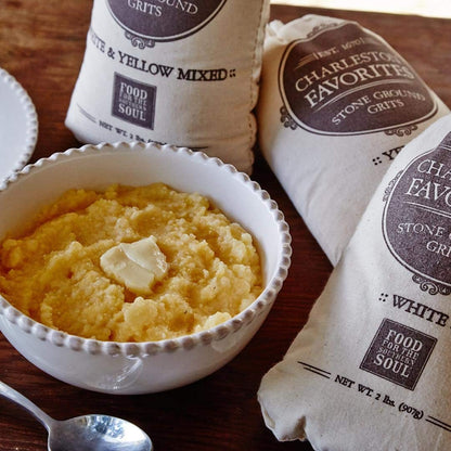 Charleston Favorites Stone Ground Grits White 2 lbs