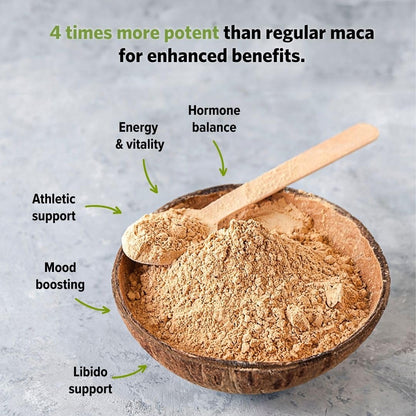 Sunfood Organic Maca Extreme Maca Root Powder Maca Powder Organic 8 Oz