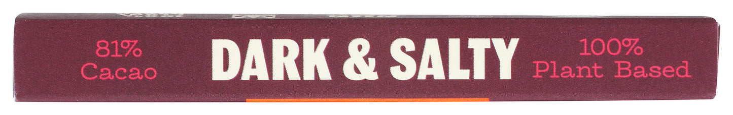 Tcho, Bar Chocolate Dark And Salty Organic, 2.5 Ounce