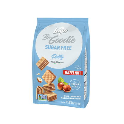 Gastone Lago Party Wafers Cookies Hazelnut Each Italian Crispy Wafer 7.5 oz