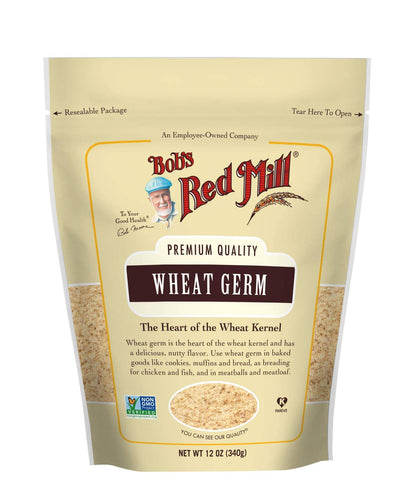 Bob's Red Mill Wheat Germ Non GMO 12oz (Pack of 4)