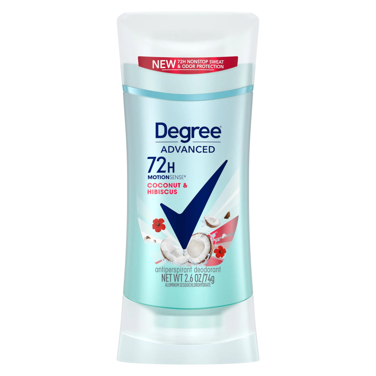 Degree, Antiperspirant Deodorant Coconut & Hibiscus, 2.6 oz Degree