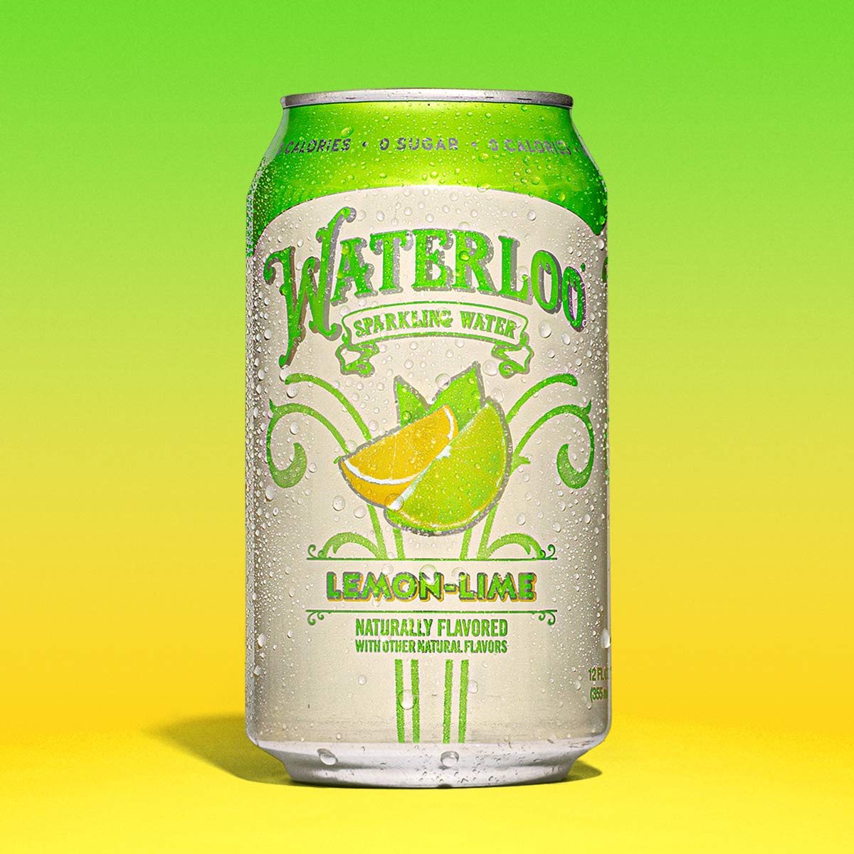 Waterloo Sparkling Water Lemon-Lime Sparkling Water 12 Fl Oz