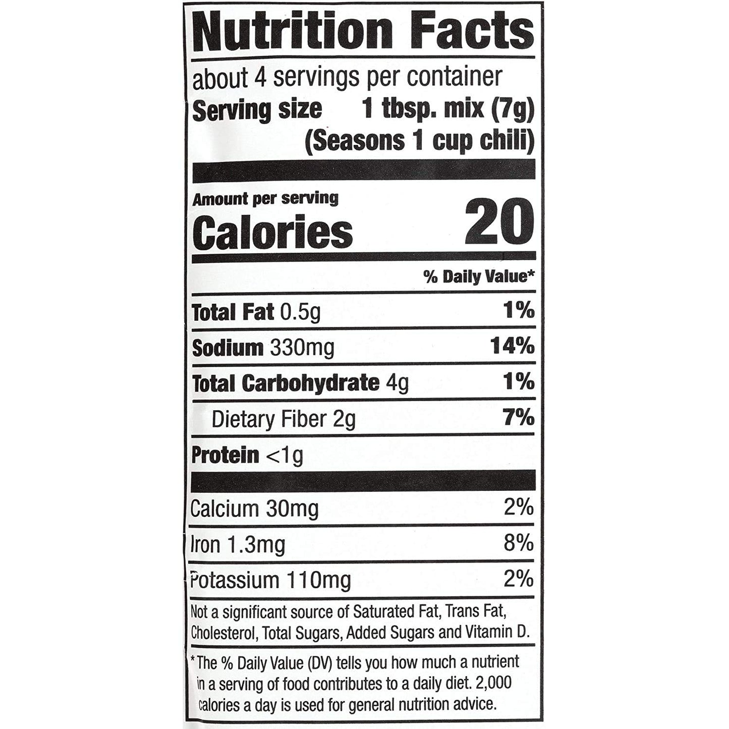 McCormick Chili Seasoning Mix 1oz Gluten-Free (Pack of 3)