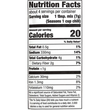 McCormick Chili Seasoning Mix 1oz Gluten-Free (Pack of 3)