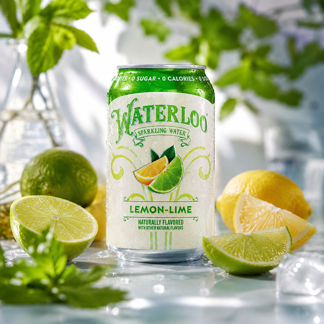 Waterloo Sparkling Water Lemon-Lime Sparkling Water 12 Fl Oz