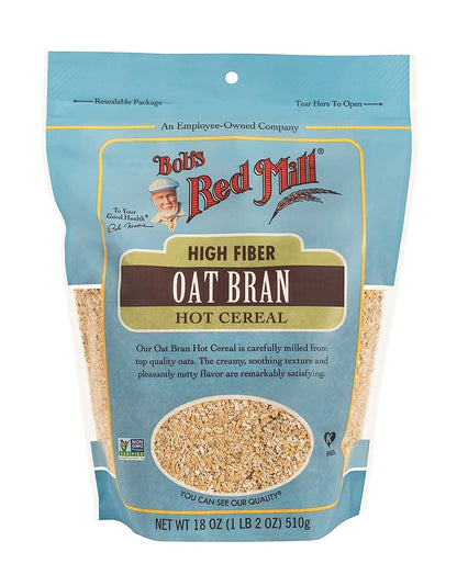 Bob's Red Mill Cereal Oat Bran, 18-Ounce (Pack of 3) Bob's Red Mill