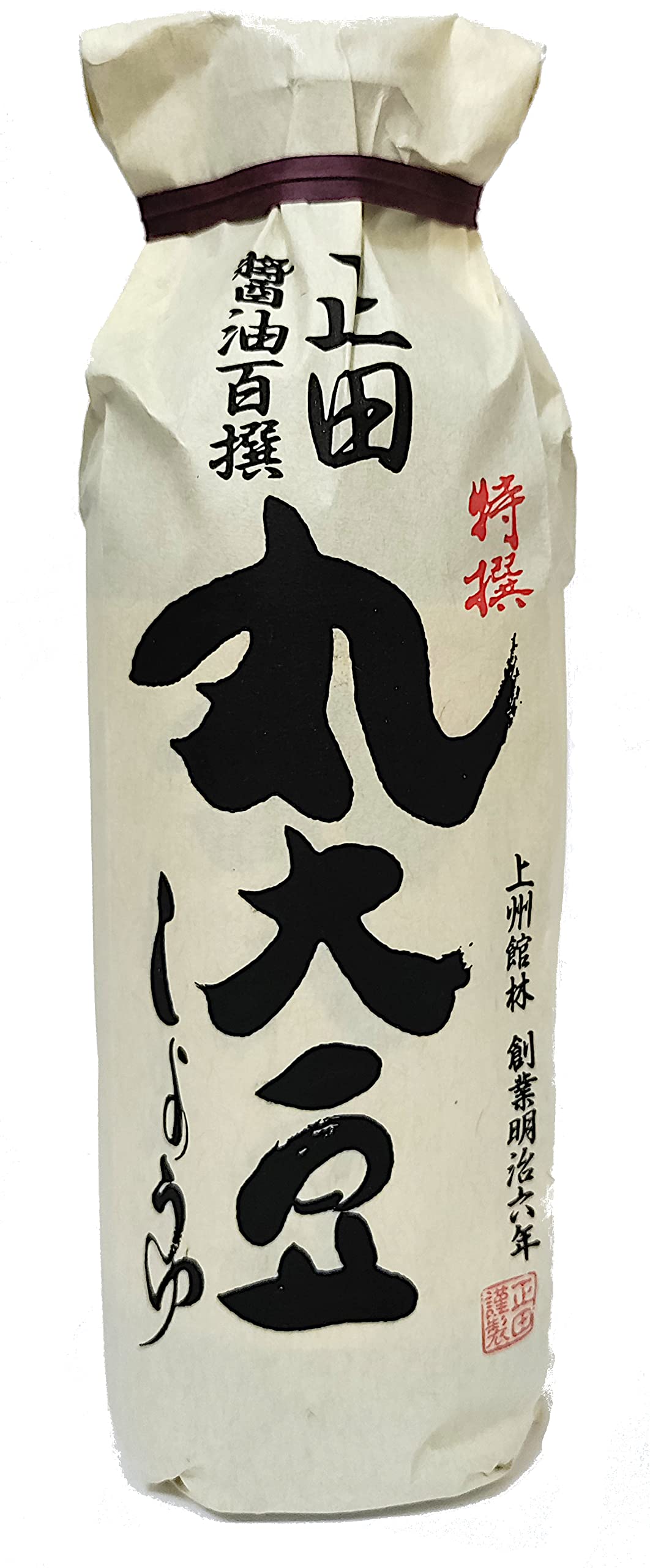 Shoda Hyakusen Marudaizu Shoyu Organic Japanese Soy Sauce "JAS" Japanese 500ml