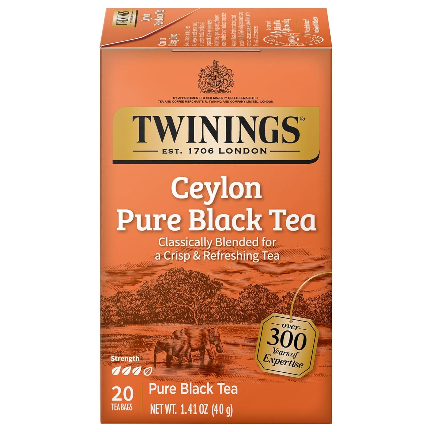 Twinings Ceylon Orange Pekoe Tea 20 Bags