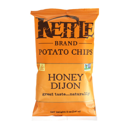 Kettle Brand, Honey Dijon Potato Chips, 5 oz Kettle Brand