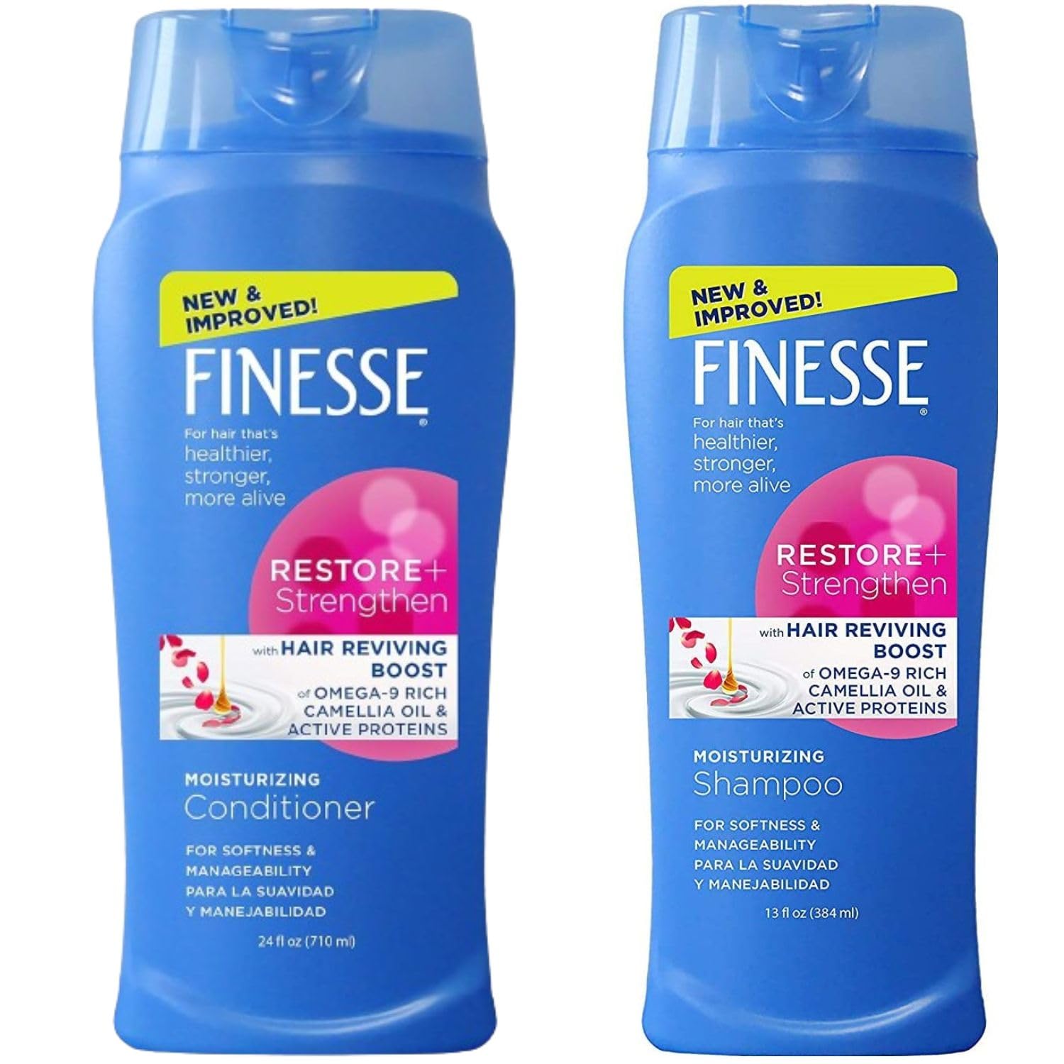 Variety Junction Finesse Moisturizing Texture Enhancing Restore + Strengthen Shampoo 13oz