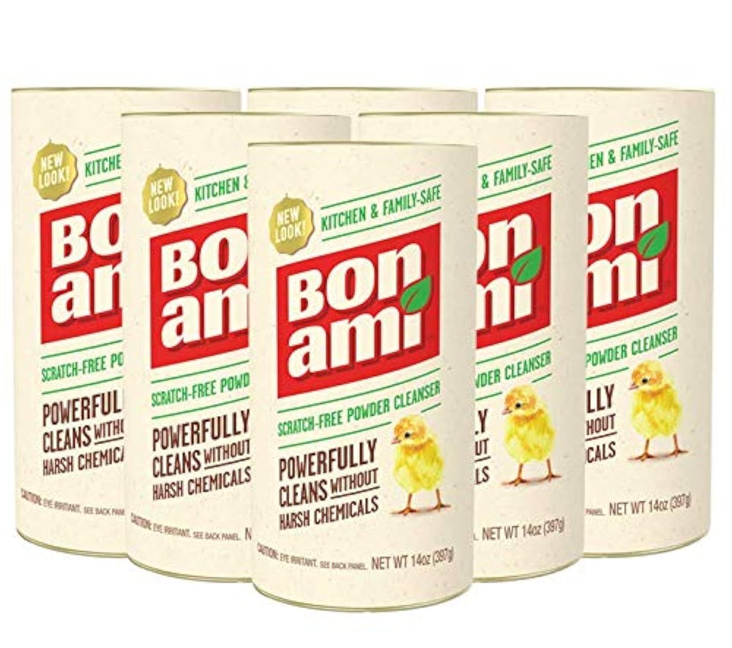 Bon Ami Powder Cleanser 14 oz (Pack of 6)