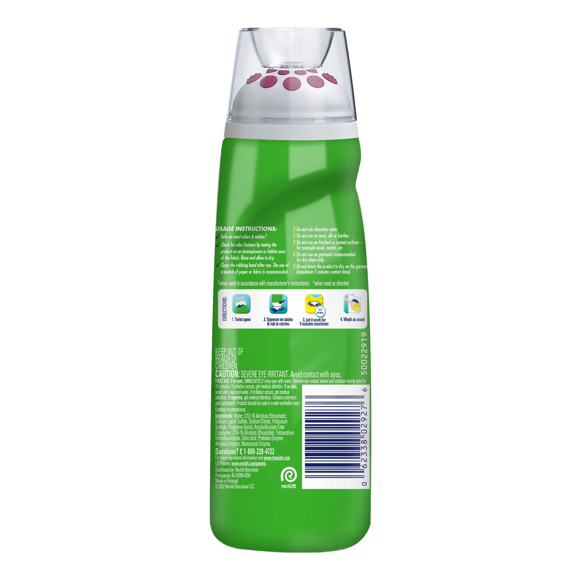 Spray 'n Wash Max Gel Pre-Treat Laundry Stain Stick 6.7 oz
