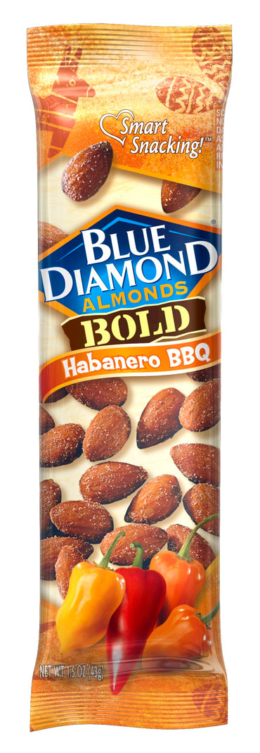 Blue Diamond Almonds BOLD Flavored Habanero BBQ On The Go