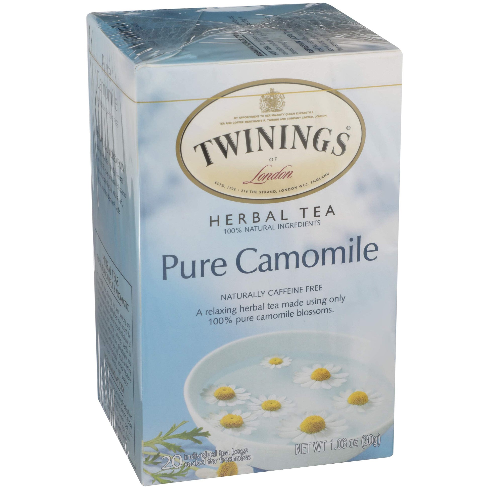 Twinings of London Pure Camomile Herbal Tea Bags 20 ct