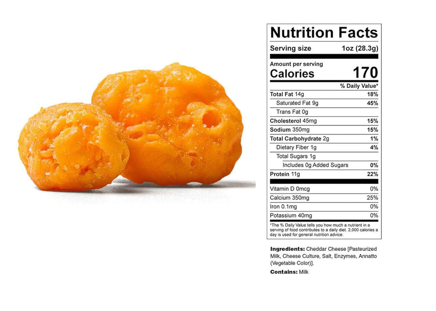 Moon Cheese Crunchy Cheese Snacks Variety Pack - Cheddar & Gouda, Keto Friendly, 2 oz Bags