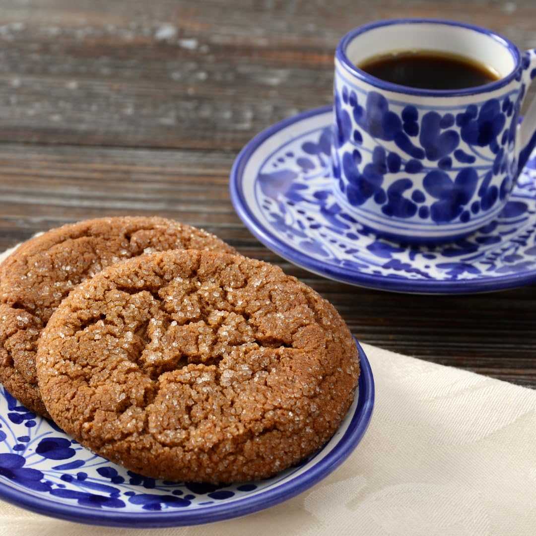 Old Fashioned Ginger Snap Cookies Made With Real Ginger &