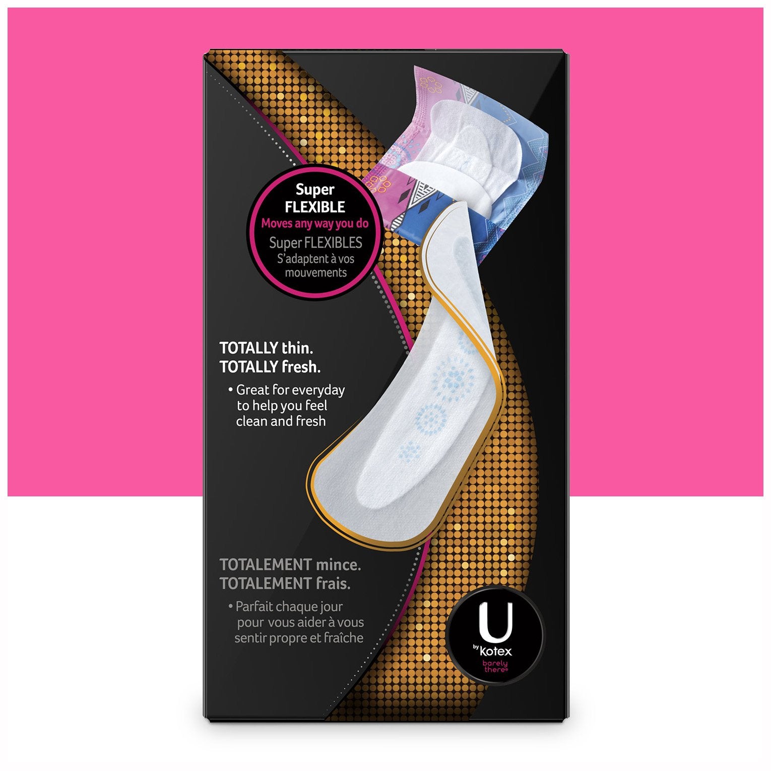 U by Kotex Barely There Liners Light Absorbency Unscented