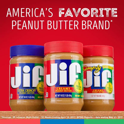 Jif Creamy Peanut Butter 28 Ounces 7% DV of Protein 7g