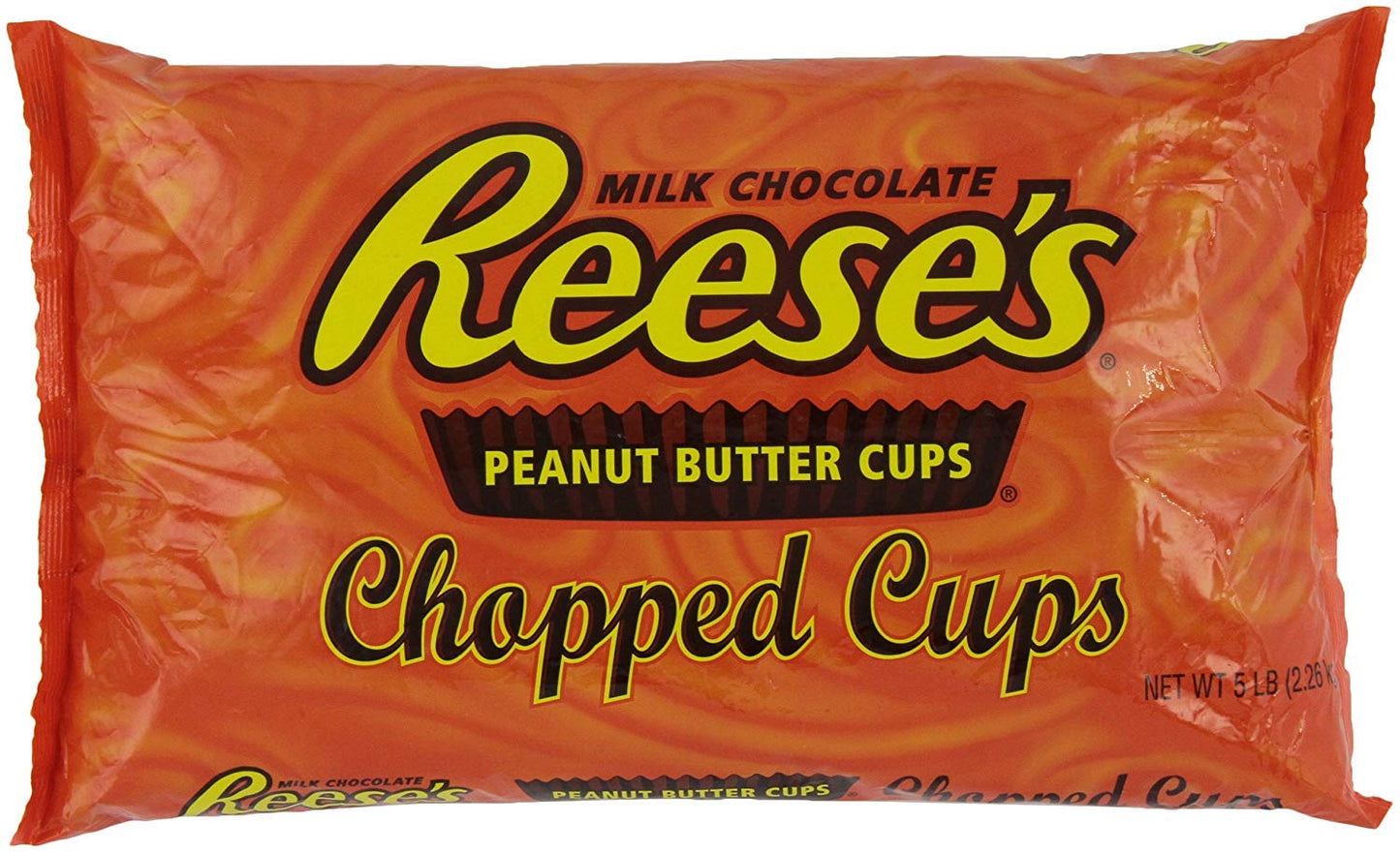 Reese's Milk Chocolate Chopped Peanut Butter Cups 5 Pound