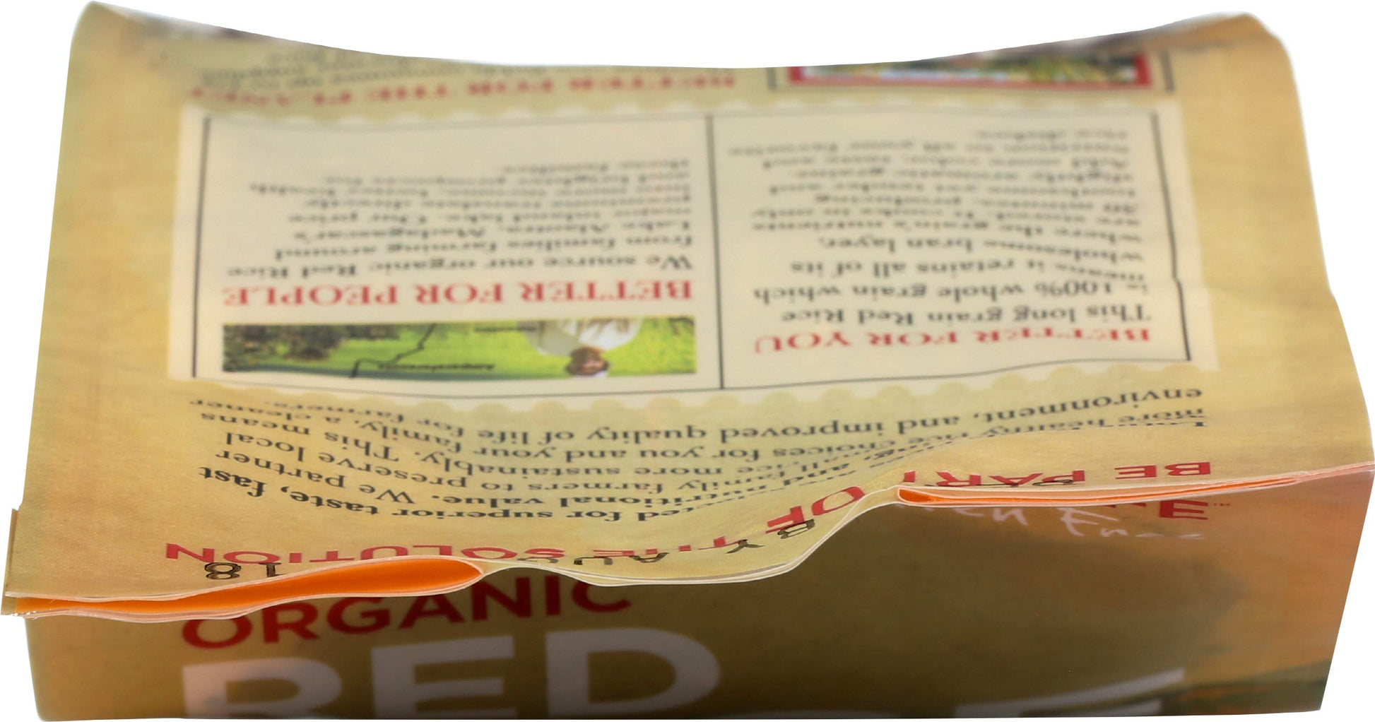 Lotus Foods Heirloom Bhutan Red Rice 15 Oz