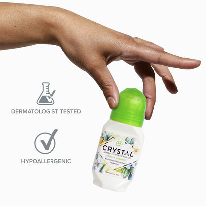 Crystal Mineral Deodorant Roll On Vanilla Jasmine 2.25 fl oz