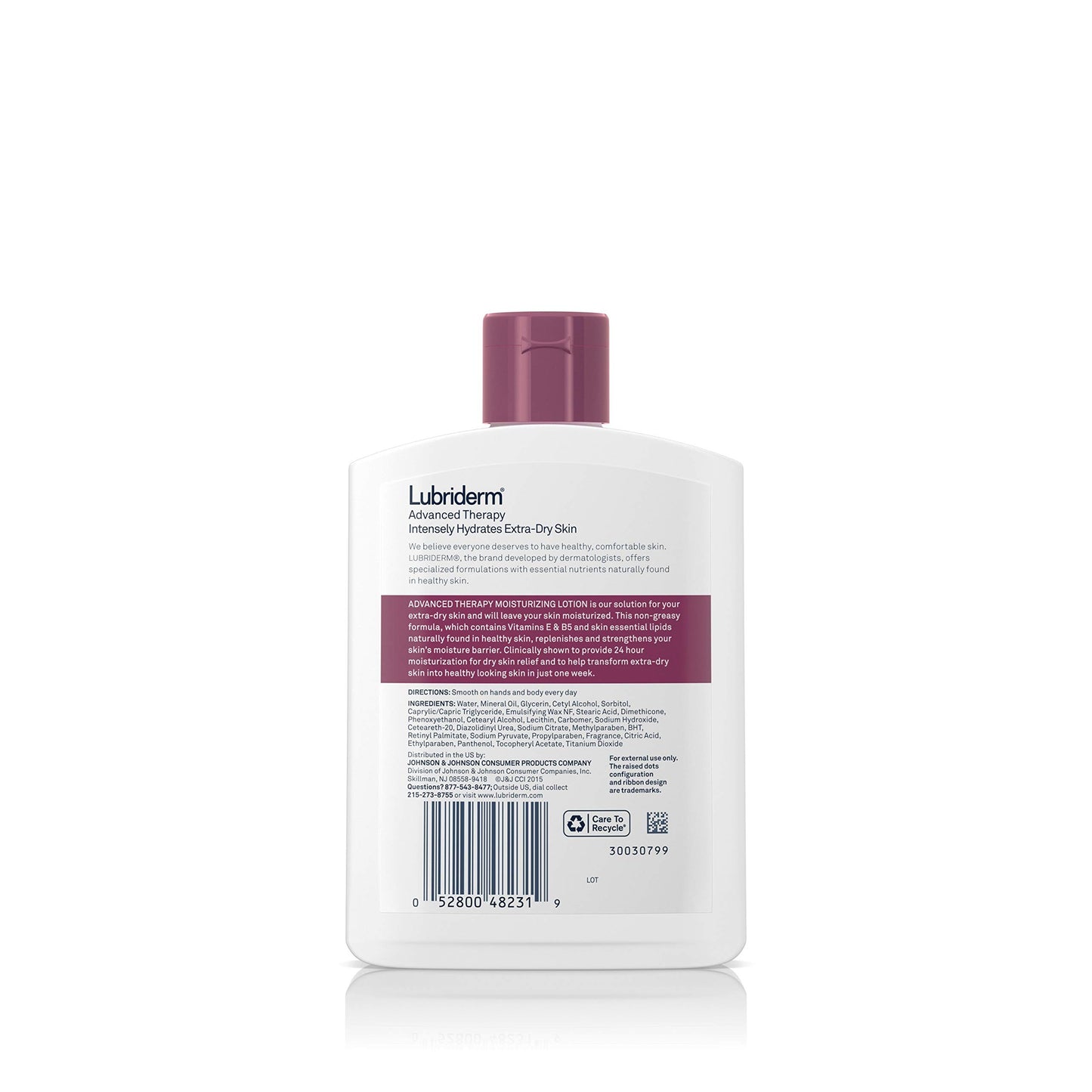 Lubriderm Advanced Therapy Moisturizing Lotion with Vitamins E and B5 6 fl. oz