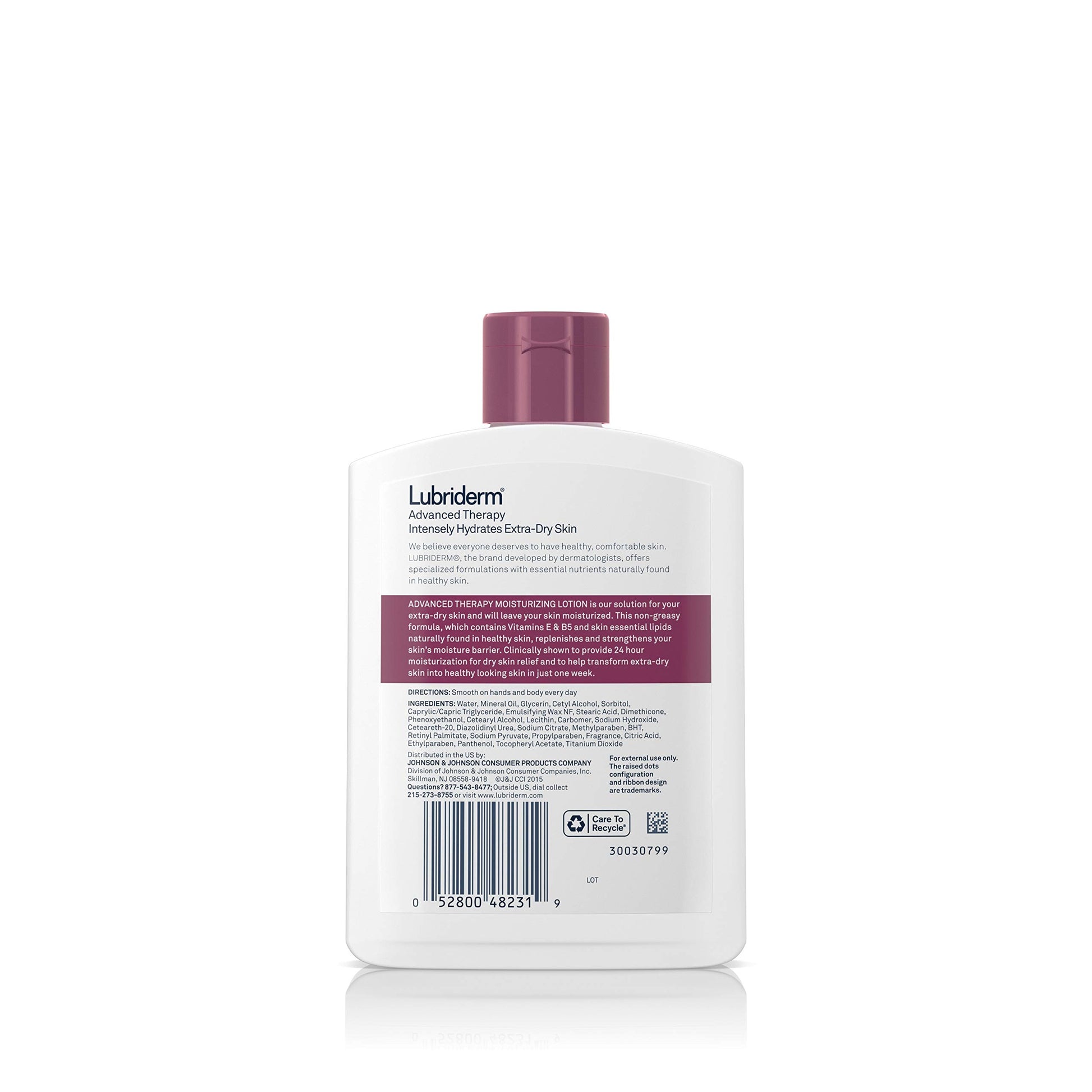 Lubriderm Advanced Therapy Moisturizing Lotion with Vitamins E and B5 6 fl. oz