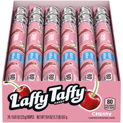 Laffy Taffy Rope, Cherry, 0.81 oz (Pack of 24) Laffy Taffy