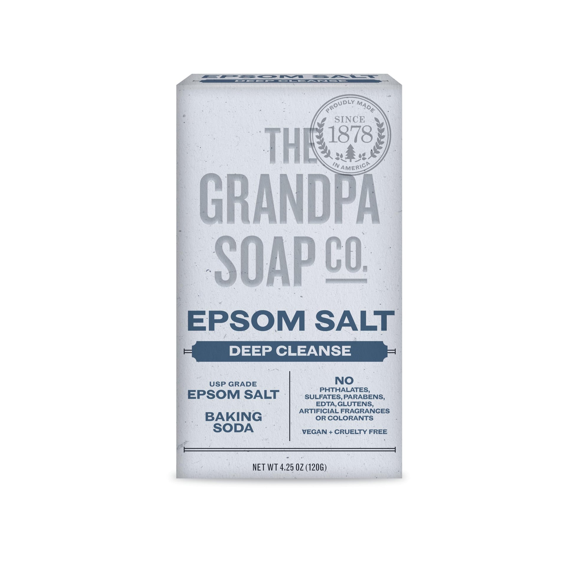 Grandpas Soap Bar Epsom Salt 4.25 oz