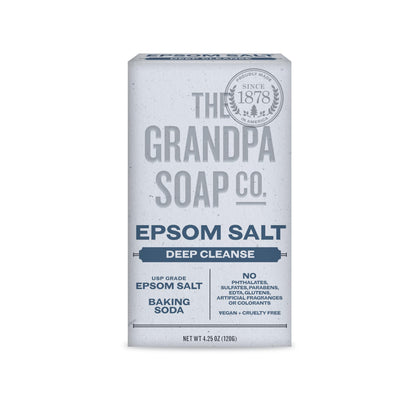 Grandpas Soap Bar Epsom Salt 4.25 oz