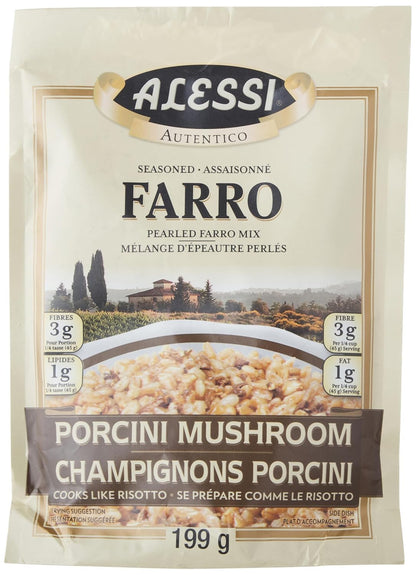 Alessi Porcini Mushroom Farro, 7 oz Alessi