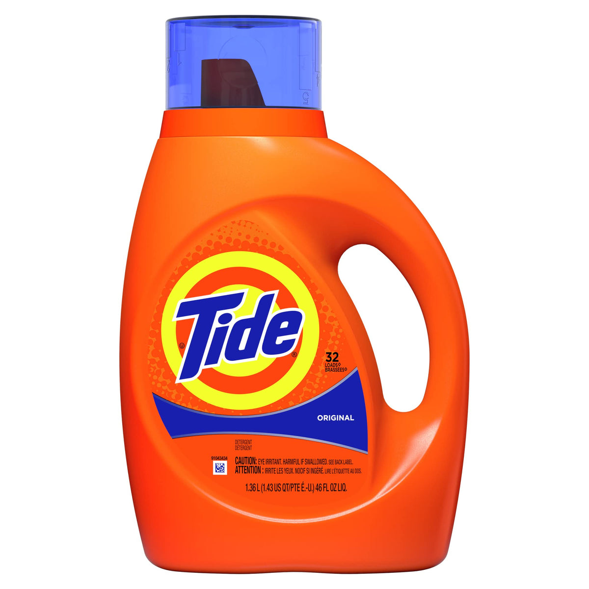 Tide Original Scent Liquid Laundry Detergent, 50 fl oz, 32 Loads Tide