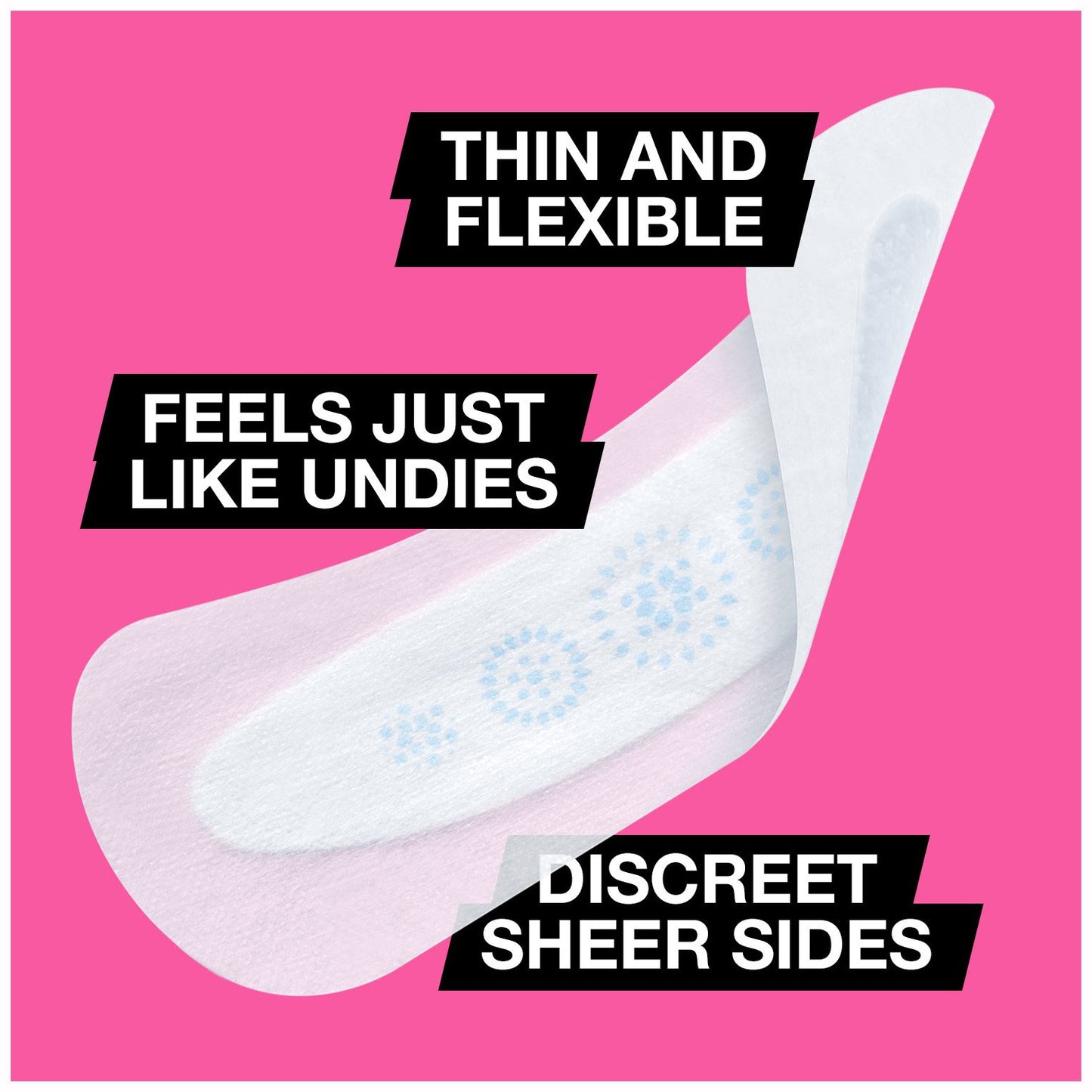 U by Kotex Barely There Liners Light Absorbency Unscented