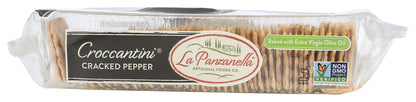 La Panzanella Mini Croccantini Black Pepper 6 Oz